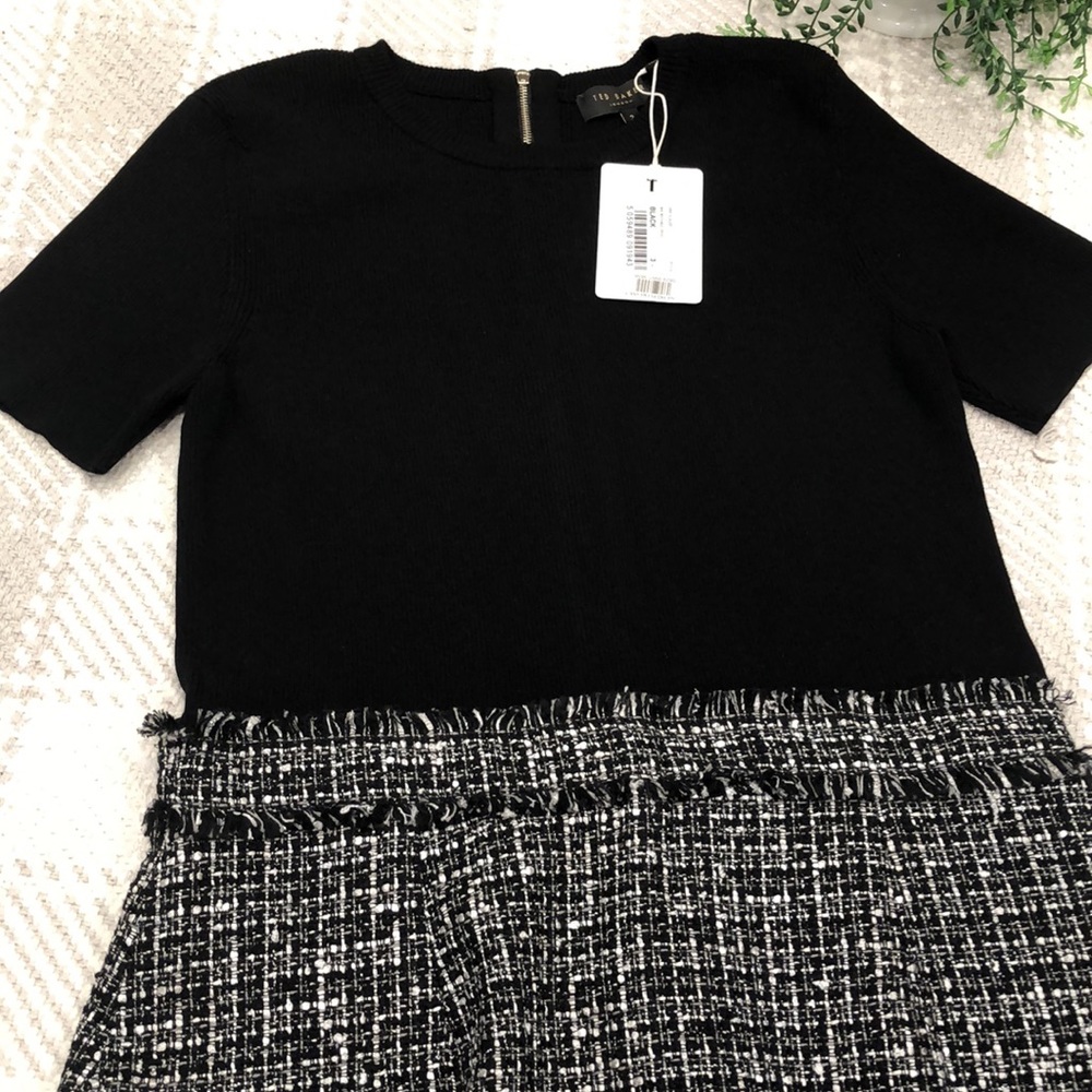 Ted Baker London Black and White Dress - Picture 13 of 13